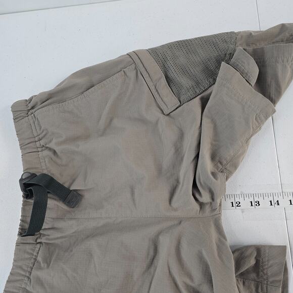 VTG Nike ACG Men's Ripstop Trail Cargo Shorts Gray‎ Mesh Pockets Size Small 5988 - Picture 7 of 12